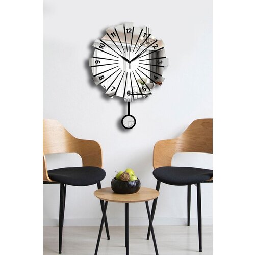 Wallity Zidni sat Vlnt111Gu, 39x50 cm, Srebrne boje Cene