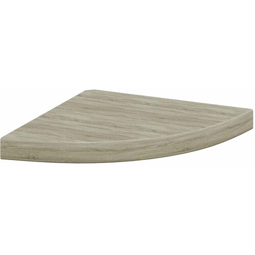  Plutajuće kutne police 2 kom boja hrasta 35 x 35 x 3,8 cm MDF Slike