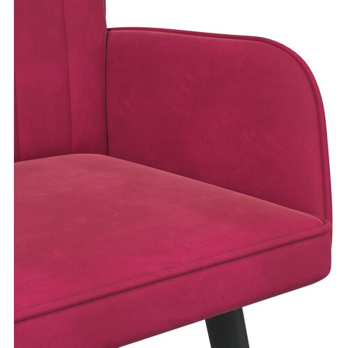 SOFA za dvije osobe Vinska crvena 115 x 61 x 87 cm Bar&amp;scaron;un Slike