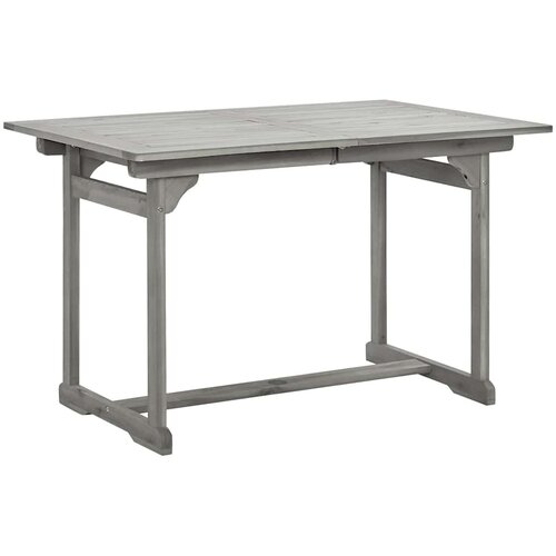  Vrtni blagovaonski stol (120-170) x 80 x 75 cm od drva bagrema Slike