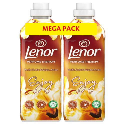 Lenor Mehčalec Vanilla Orchid & Golden Amber, 2 x 925 ml, 74 pranj Cene