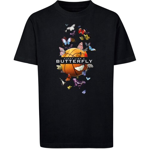 Mister Tee Children's T-shirt Butterfly Baller black Cene