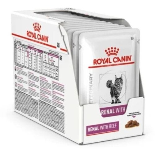 Royal Canin renal Cat Beef Wet - 1.02 kg Cene