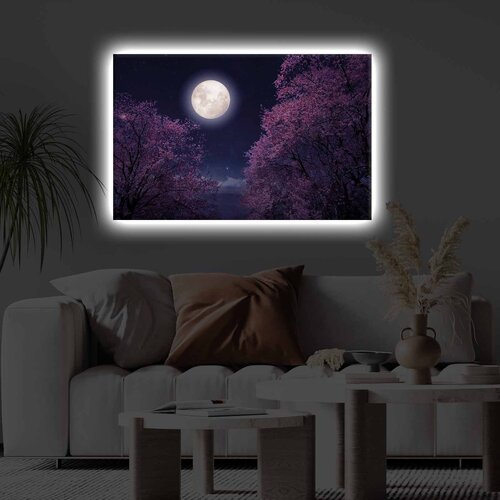 Opviq slika na platnu sa LED osvetljenjem 45x70cm Cene