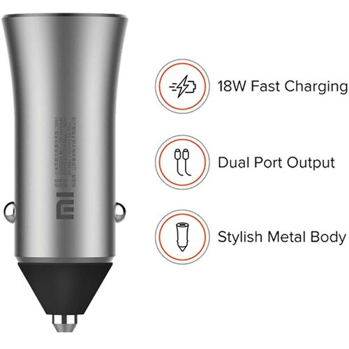 Xiaomi Auto punjač za smartphone, 2 x USB, QC... Slike