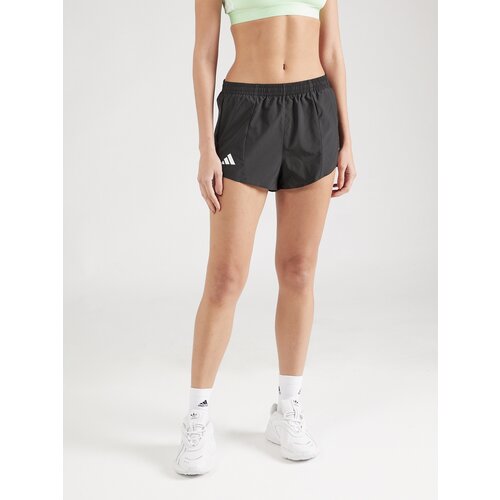 Adidas &amp;Scaron;portne hlače &amp;#039;ADIZERO&amp;#039; črna / bela Slike