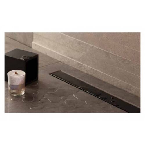 Confluo frameless line 750 crno staklo 13701205 Slike