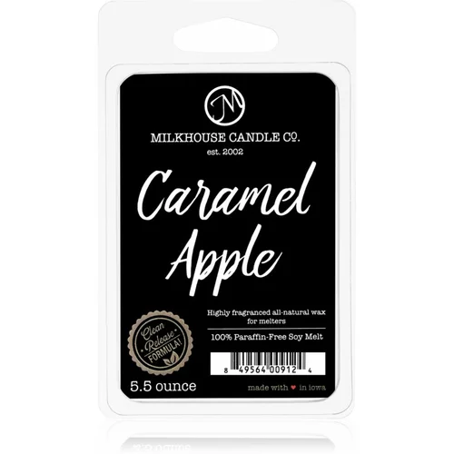 Milkhouse Candle Co. Creamery Caramel Apple vosek za aroma lučko 155 g