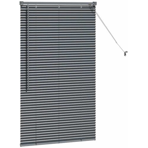 Venecijanski zastore Tamno siva 130 x 70 cm Aluminij Slike