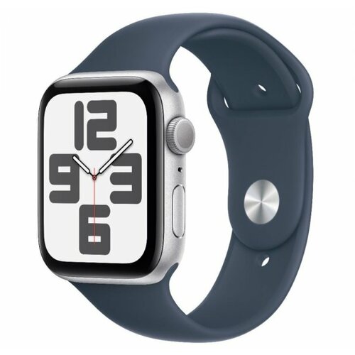 Apple watch SE 2 (2023) 44mm GPS Silver Alu Case with Sport band-Storm Blue Cene