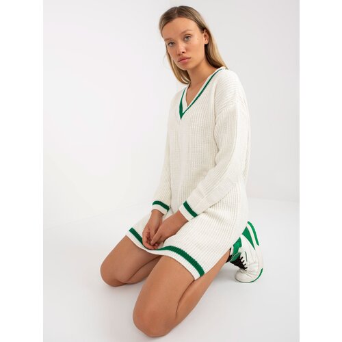 RUE PARIS Sweater-LC-SW-8023.55P-white Cene