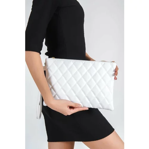 Capone Outfitters Clutch - White - Plain