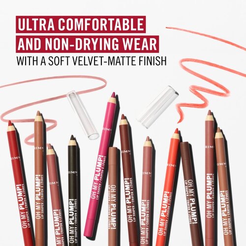 Rimmel London Oh My Plump! črtalo za ustnice odtenek 060 Flirty 1.2 g Slike