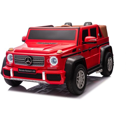  Licenciran avtomobil na akumulator Mercedes Benz MAYBACH G650 4x4 – dvosed – rdeč Cene