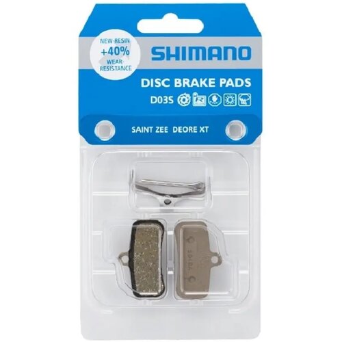  Pločica Kočiona Shimano, Resin Pad W/O Fin (D03S-Rx), Pad Spring, W/Split Pin, 1 Pair, Ind.Pack Cijene