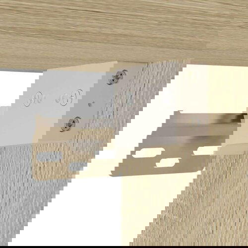 vidaXL Zidni TV ormarić LED boja hrasta sonome 180x31x45 cm Cene