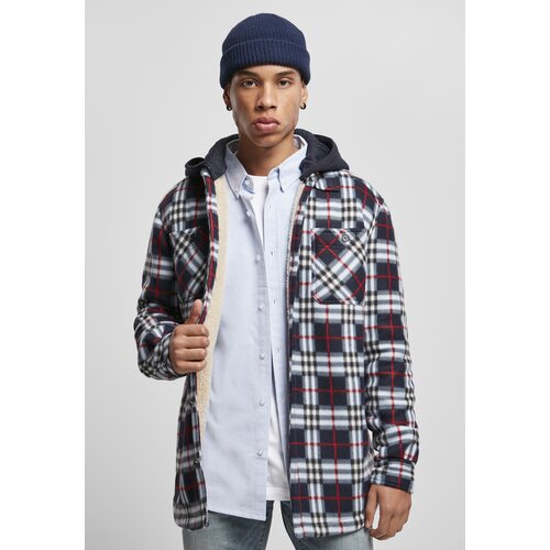 UC Men Polar Fleece Overshirt with Hood and Midnight Swimsuit/Red Slike