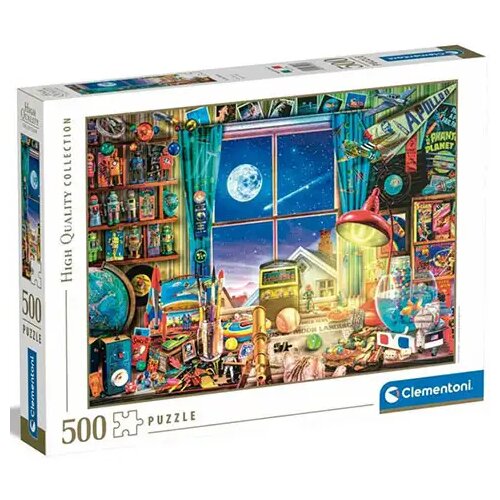 Clementoni Putovanje na mjesec HQC puzzle 500 dijelova - Cene