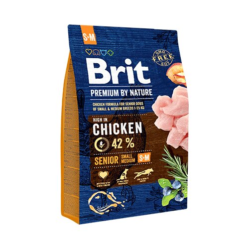 Brit premium by Nature Senior S+M Cene