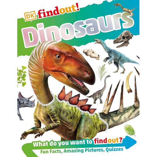 The Book Service Limited DK - DKfindout! Dinosaurs Cene