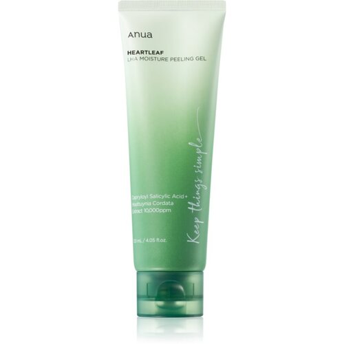 Anua Heartleaf LHA Moisture Peeling Gel blagi gel piling za osjetljivo lice sklono aknama 120 ml Slike
