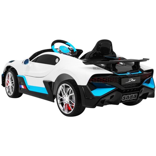  Licencirani auto na akumulator Bugatti Divo - bijeli Slike