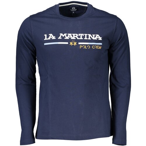 La Martina MEN&#39;S LONG SLEEVE T-SHIRT BLUE Cijene