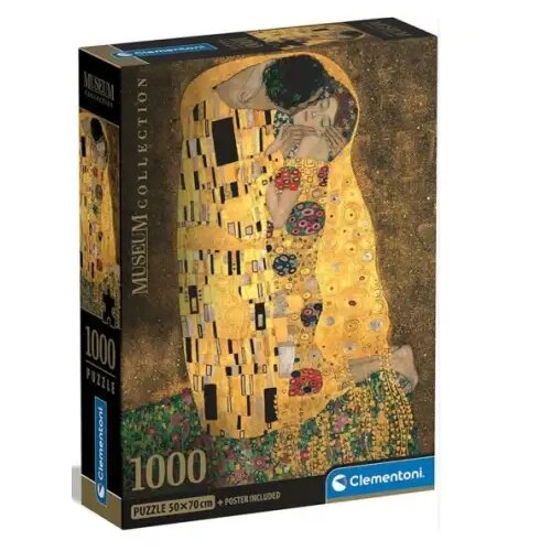 Clementoni Klimt: Muzejska zbirka poljubaca s posterom puzzle od 1000 dijelova - Cijene