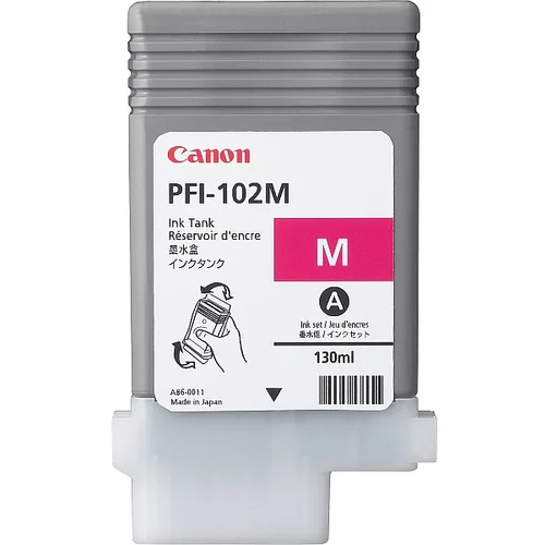 Canon kartuša PFI-102M (škrlatna), original