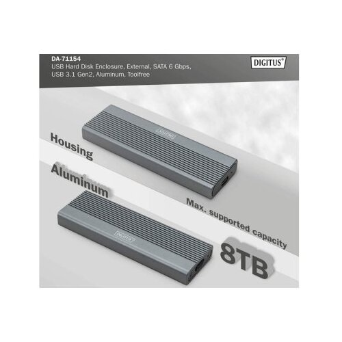 Digitus Eksterno kucište za SSD za M.2 Gen2 DA-71154 Cene