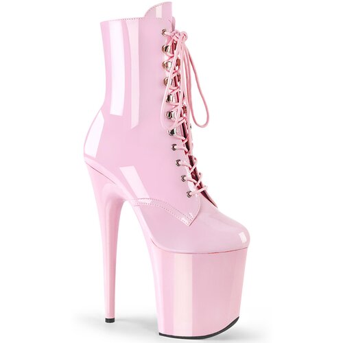 Pleaser USA Pleaser Flamingo-1020 B. Pink Pat/B. Pink Cene