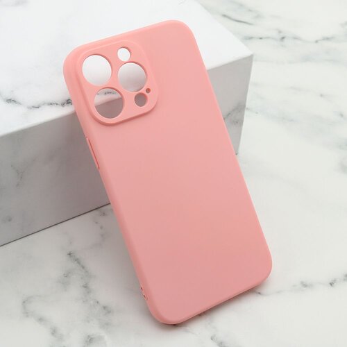 Maska soft silicone za iphone 15 pro max/ roza Slike