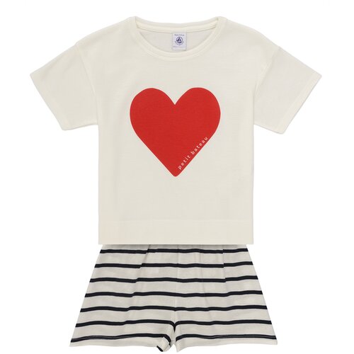 Petit Bateau Pižame &amp;amp; Spalne srajce BRUNETA Bela Slike