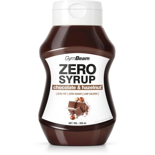 GymBeam bezkalorijski sirup hazelnut choco 350 ml lešnik čokolada Cene