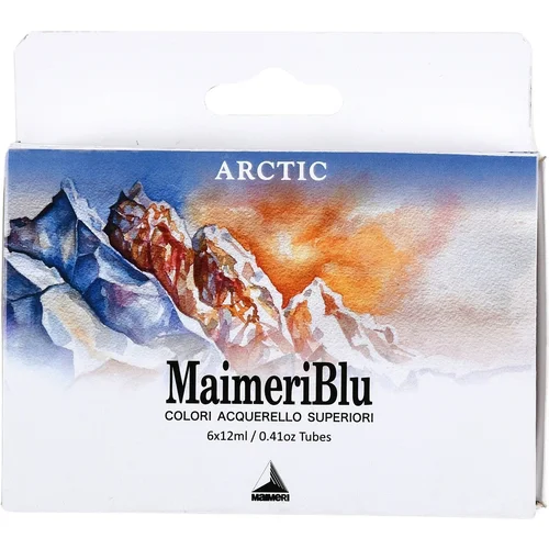 Maimeri Blu Set akvarel boja Arctic 6 x 12 ml 6 kom