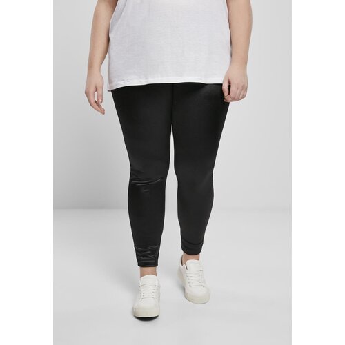 UC Ladies Women&amp;#039;s shiny high-waisted leggings black Slike