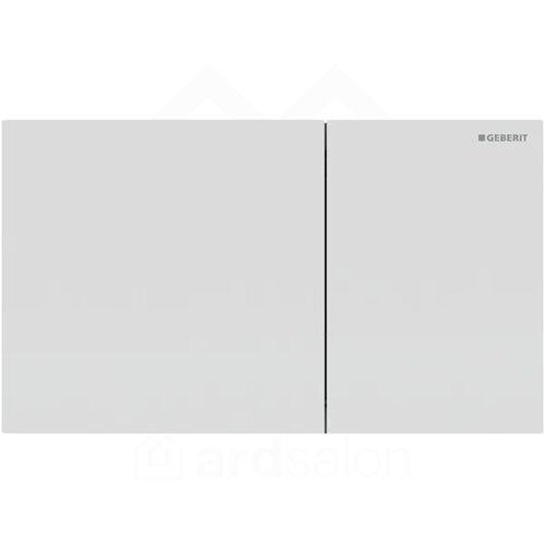 Geberit Sigma70 tipka za dvokoličinsku tehniku ispiranja bela mat easy-to-clean 115.622.JT.1 Slike