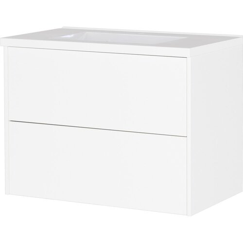 Germania Bijeli zidni ormarić za ispod umivaonika u mat dekoru 81x61 cm Bodera &amp;ndash; Slike