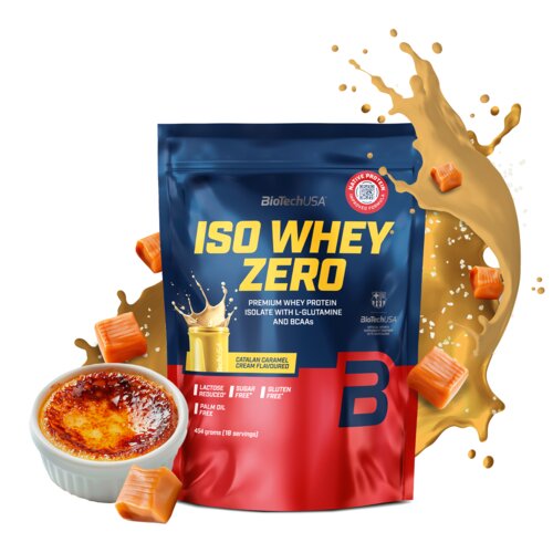 BioTech USA Isowhey Zero 454g katalonska karamela Cene