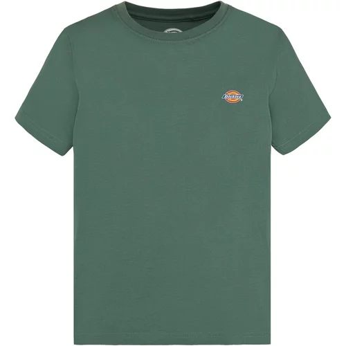 Dickies Majica 'Mapleton' modra / temno zelena / oranžna / rdeča