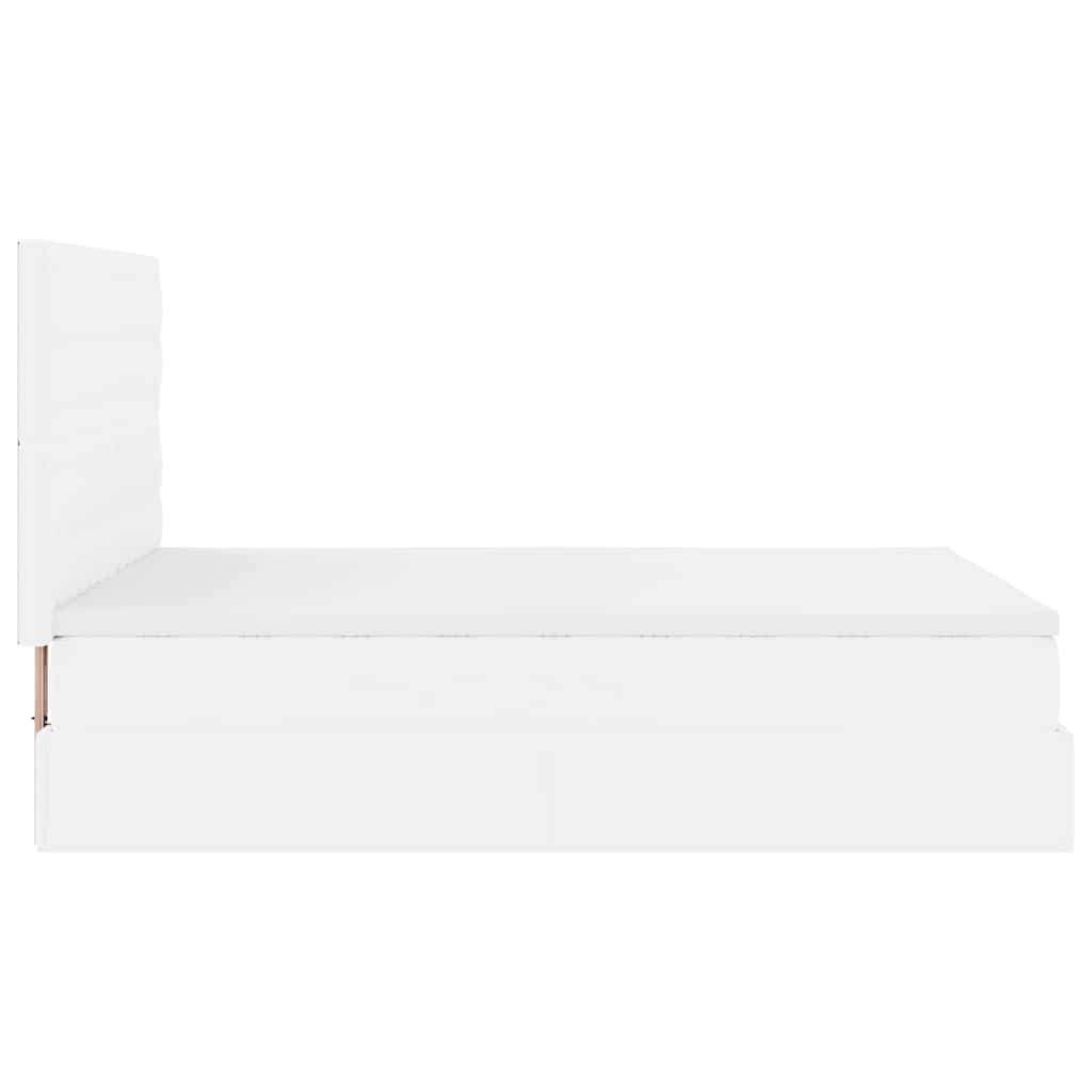  Otomanski krevet s madracima i LED 140x190cm umjetna koža Slike