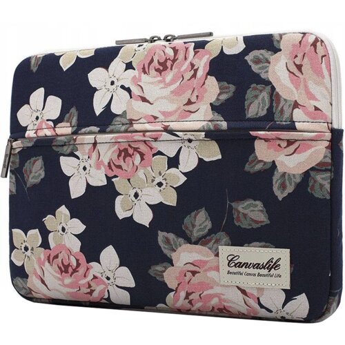 Canvaslife SLEEVE LAPTOP 15-16 CASE COMPUTER COVER NAVY ROSE, (21981031) Cene