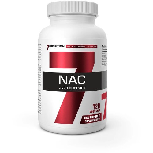 7NUTRITION NAC, 120 Kapsula - Podrška Detoksikaciji i Imunitetu Cene