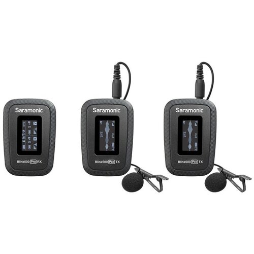 Saramonic Blink 500 PRO B2 bežićni mikrofon 3.5mm (1xRX, 2xTX) Slike