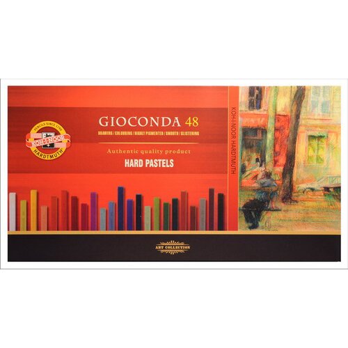 Tvrde uljane pastele GIOCONDA - 48-delni set (uljane pastele) Slike