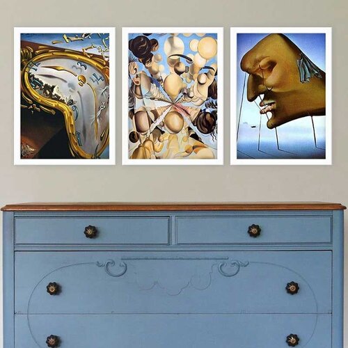 Wallity Set uramljenih slika 3BC_UN54434, 3 Dela Cene