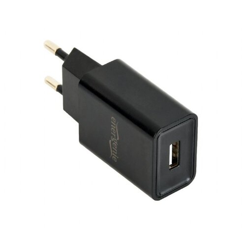 Gembird Univerzalni USB kućni punjač, ​​2.1 A, crni EG-UC2A-03 Slike