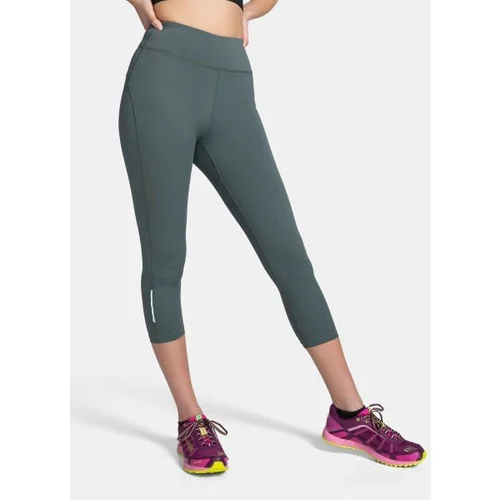 Kilpi Women's 3/4 fitness leggings AMIRA-W Dark gray