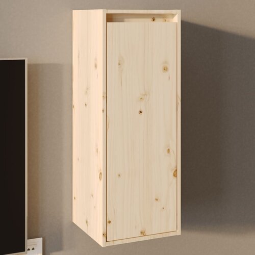 VidaXL zidni ormarić 30 x 30 x 80 cm od masivne borovine Slike
