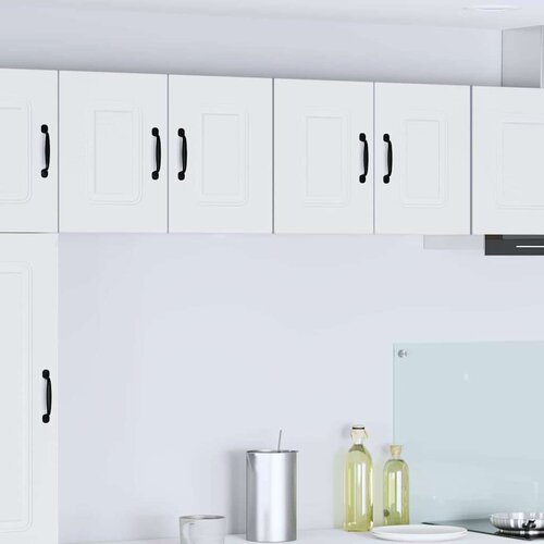 vidaXL Stenska kuhinjska omarica Bela 60 x 31 x 40 cm Konstruiran les Cene